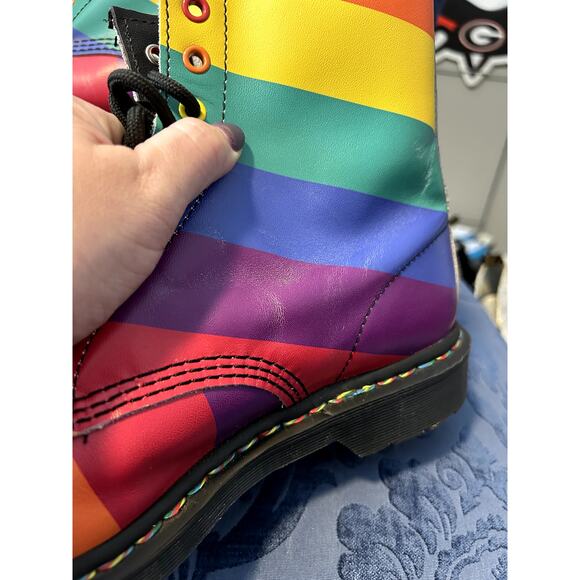 Dr Martens Pride Rainbow 1460s Size 11/EU 43 - Picture 3 of 9